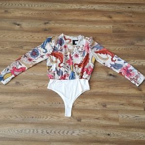 Women's Body Floral Body Suit